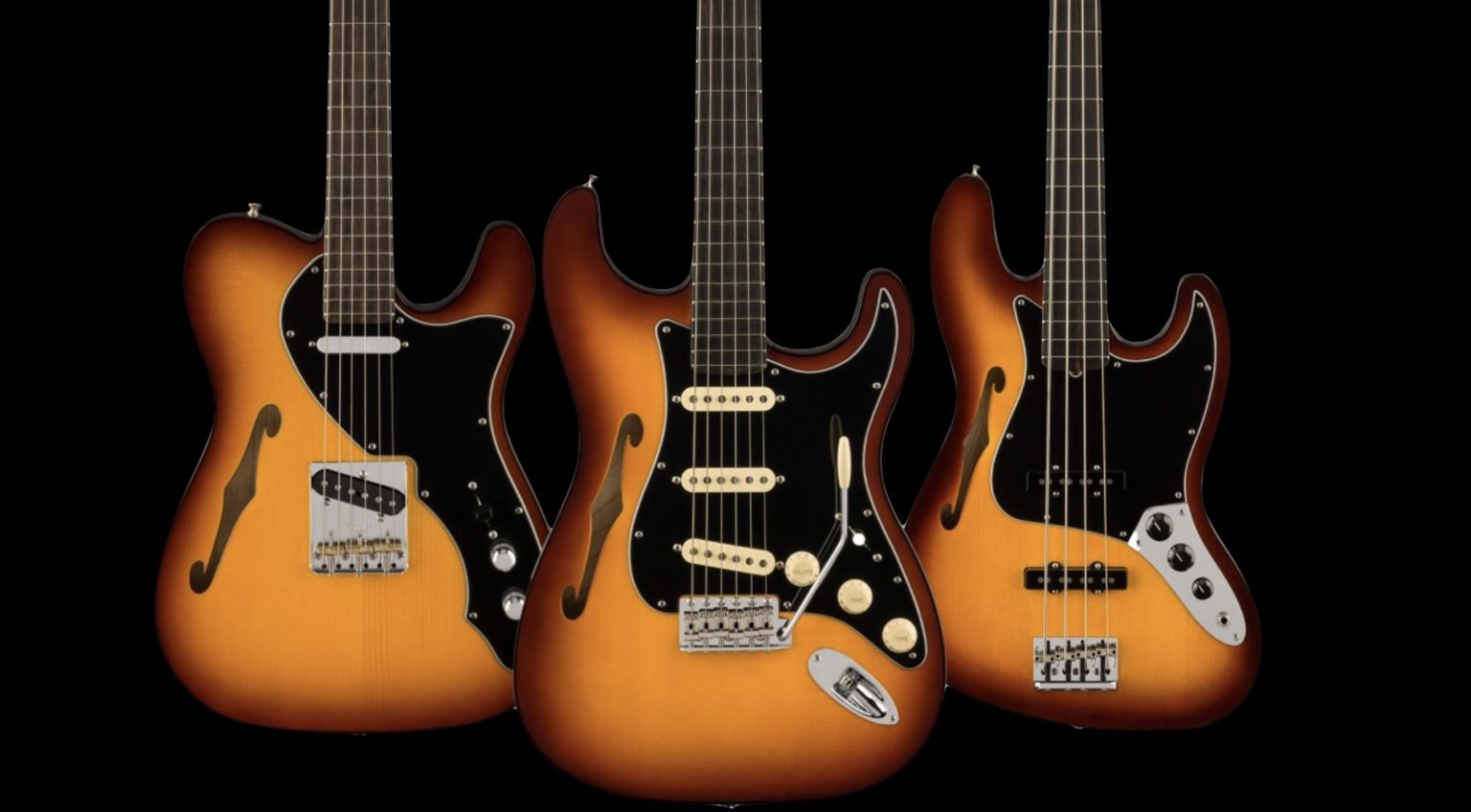 Fender Limited Edition Suona Collection: Semi-hollow Thinline Models 