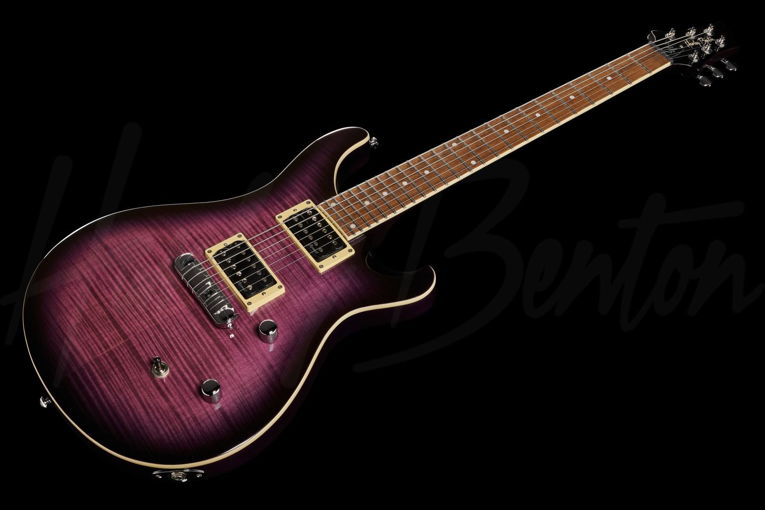 Harley Benton CST-24 Purple Burst: Prince of Tone 
