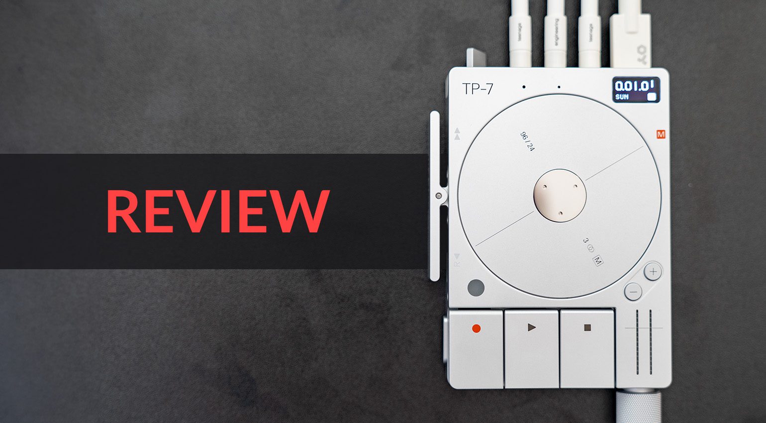 Field system, completed: Teenage Engineering TP-7 recorder test - CDM  Create Digital Music