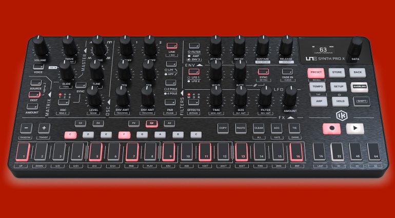 UNO Synth Pro X Top Angle