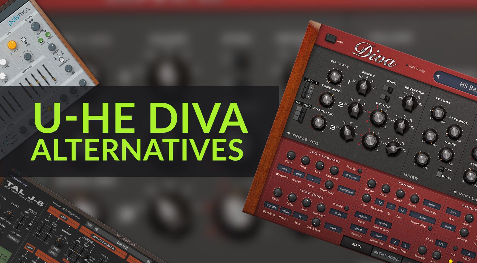 U-he Diva alternatives – The five best epic pads! - gearnews.com