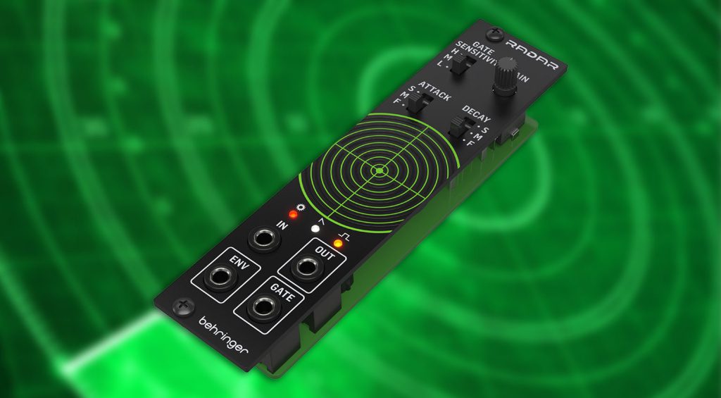 Behringer RADAR Eurorack microphone module for collecting waves