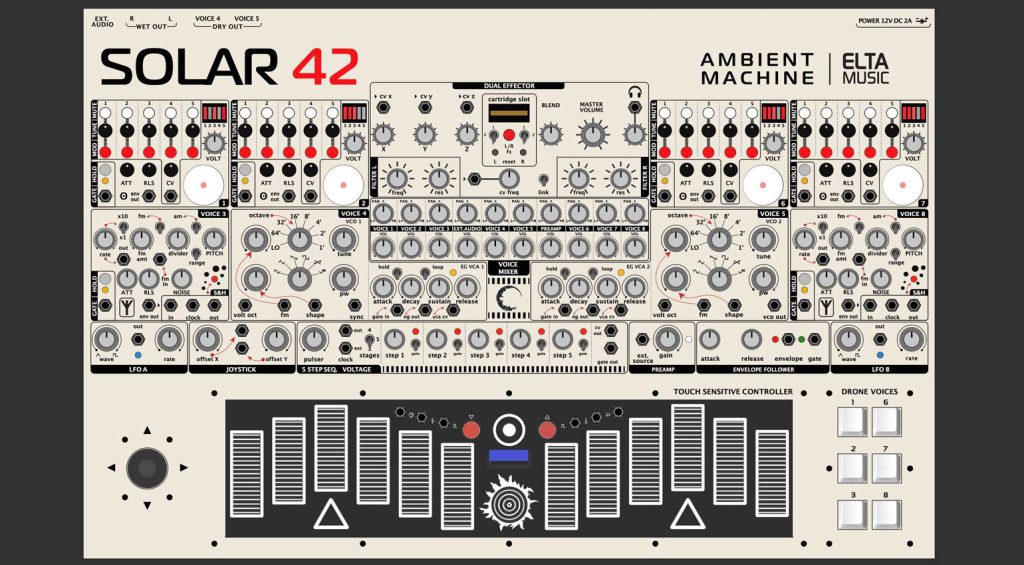 Elta Music Solar 42 Polyphonic Ambient Machine open for preorders