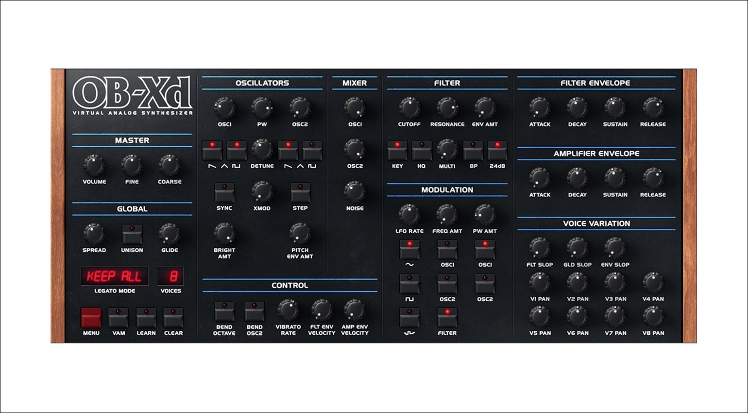 OB-Xd free software synth