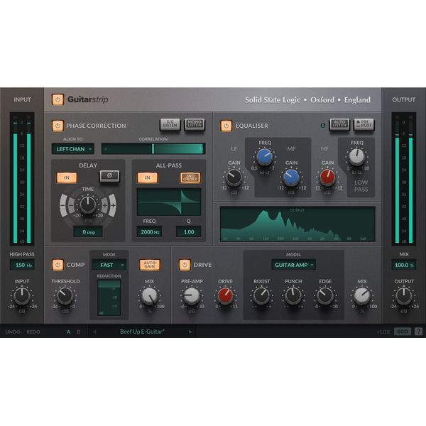 SSL Guitarstrip & Harrison Bass Flow bundle