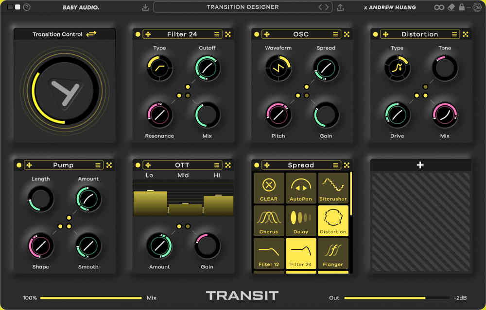 Transitional Multi-FX With The Baby Audio X Andrew Huang Transit ...