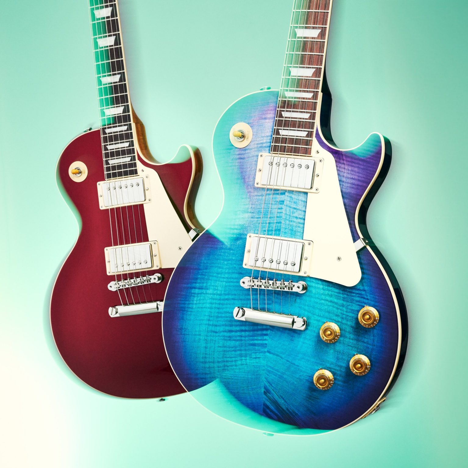 Gibson Custom Color Series Les Paul Standards launched - gearnews.com