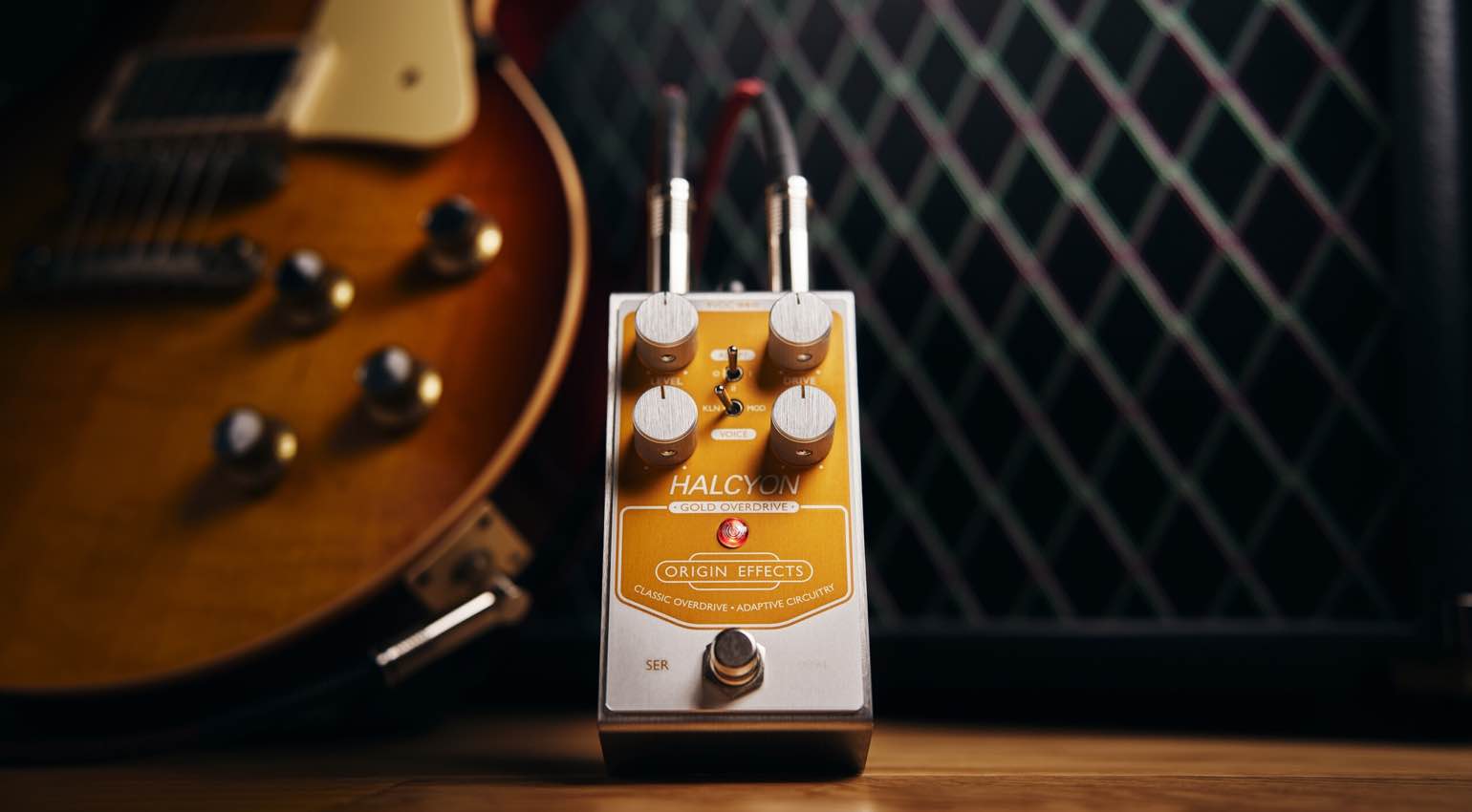 Origin Effects Halcyon Gold Overdrive: Another Klon-style drive