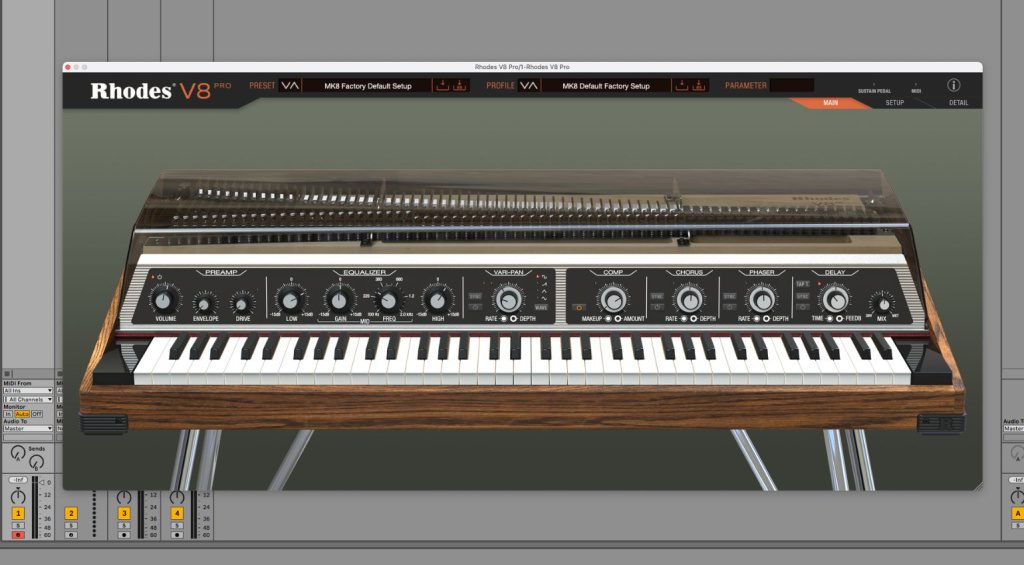 Rhodes V8 Pro
