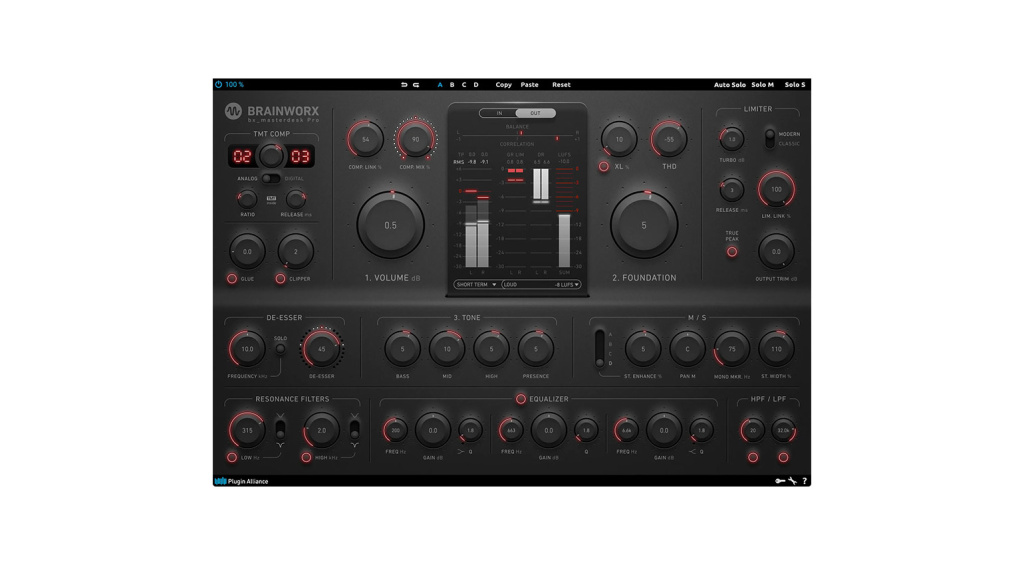iZotope Ozone Alternatives: Brainworx bx_masterdesk PRO