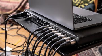 Multitrack Recording: Focusrite Scarlett 4th Gen 18i20: Rear view
