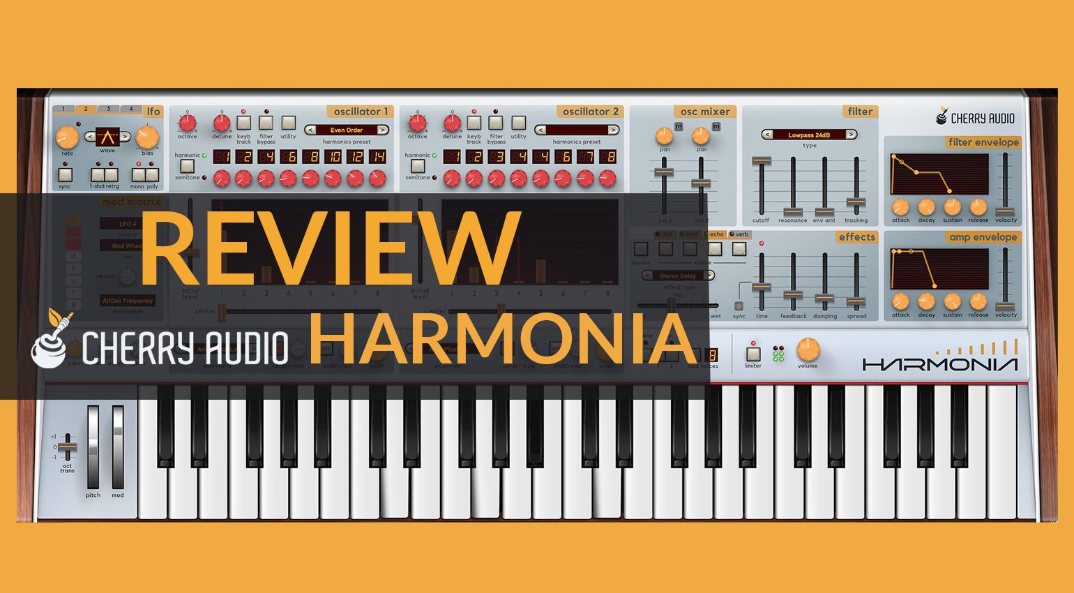 Review Cherry Audio Sines wobbly waves and folded timbres