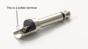How to solder instrument cables