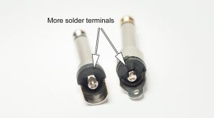 How to solder instrument cables