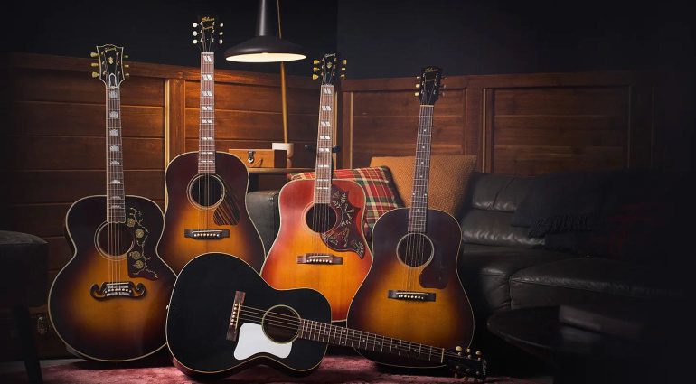 Gibson Murphy Lab Aged Acoustics launched