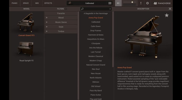 Pianoverse Library Page