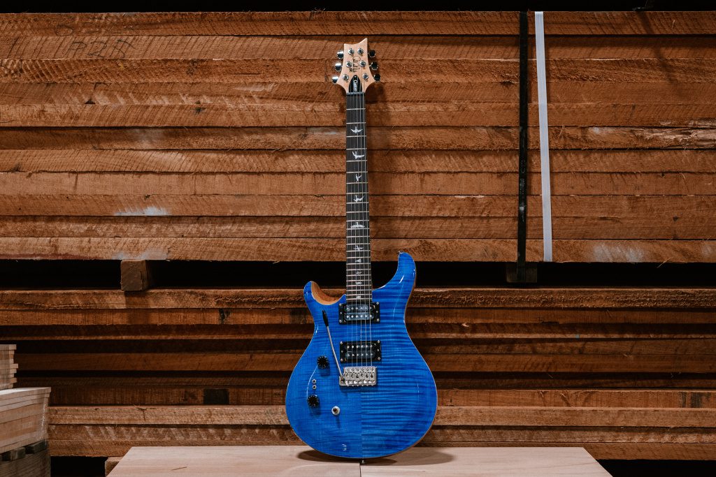 SE Custom 2408 LEFTY in Faded Blue