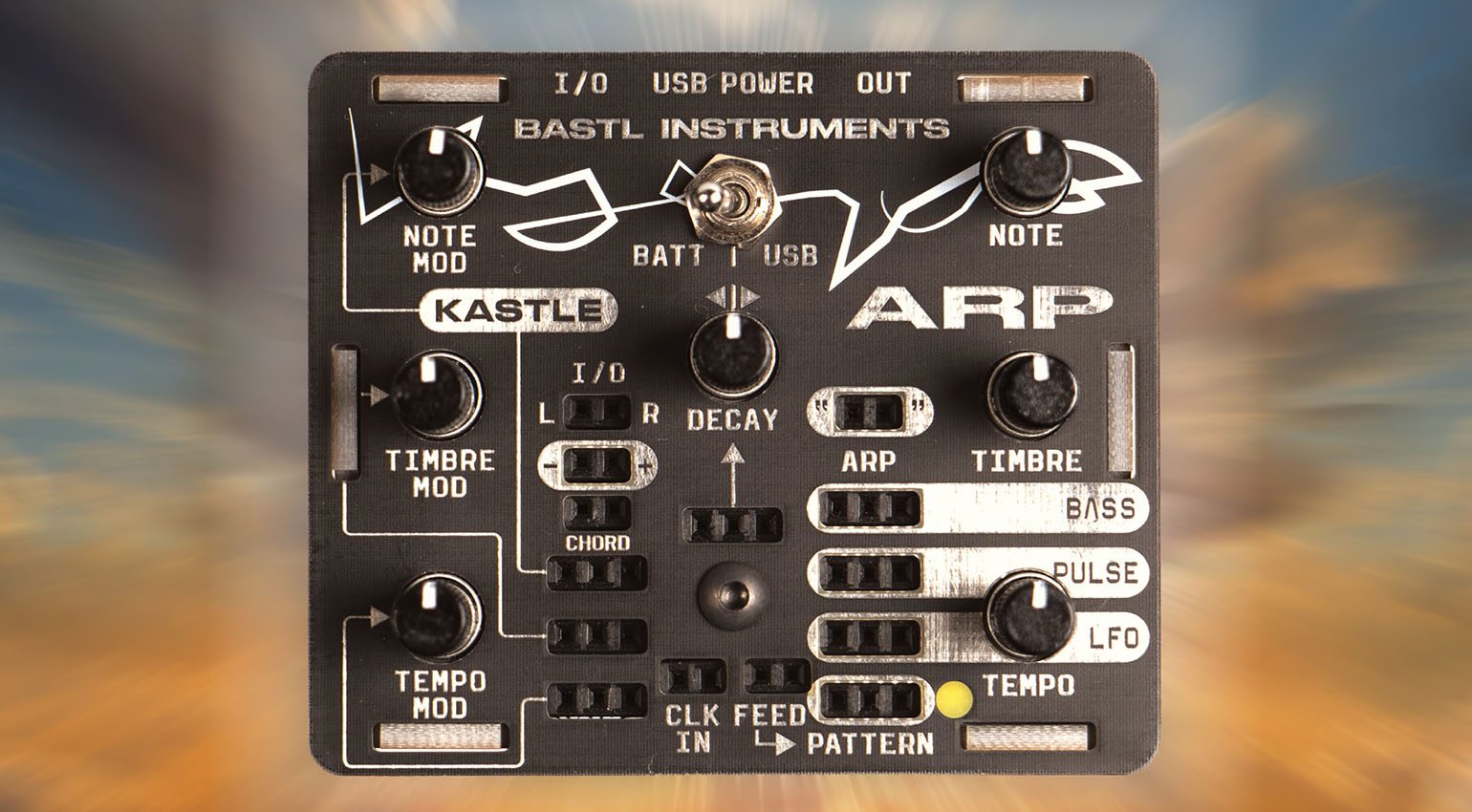 Bastl Instruments Kastle ARP: Pocket sized modular mayhem