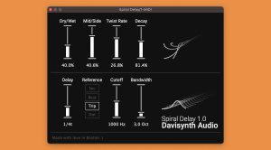 Davisynth Audio Spiral Delay