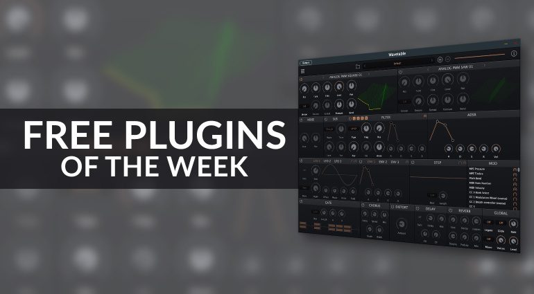 Wavetable, Radiant Q, The Fuzz: Free Plugins of the Week