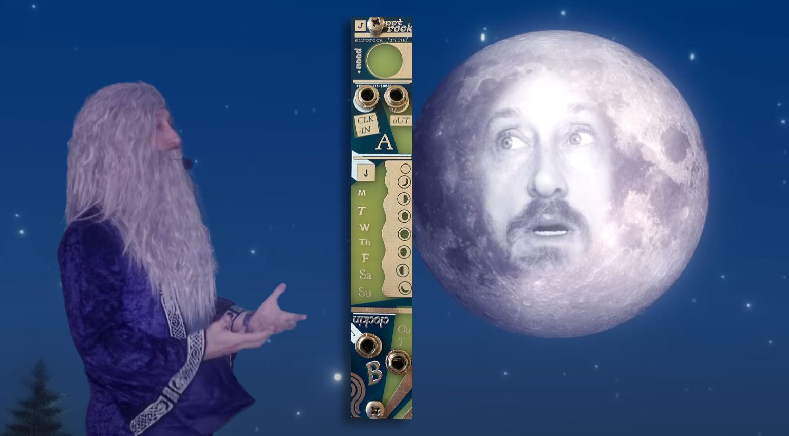 Pet Rock Red Means Recording howls at the moon over this module