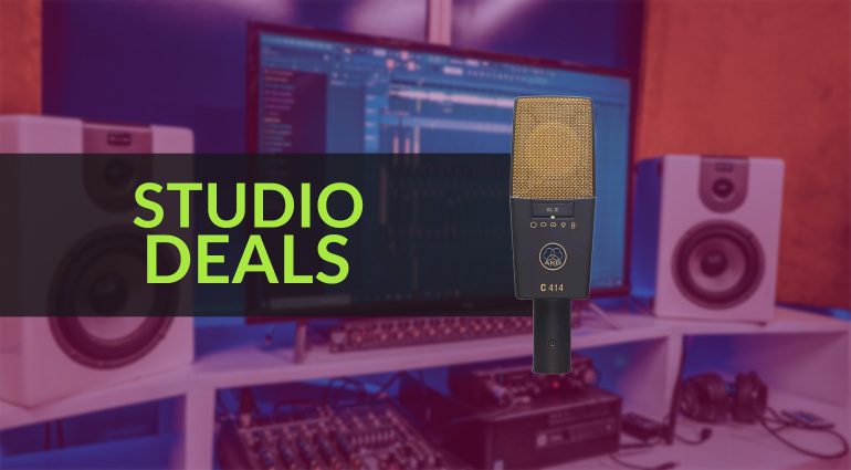 Studio Deals from SSL, RME, AKG, Focusrite, and KALI Audio