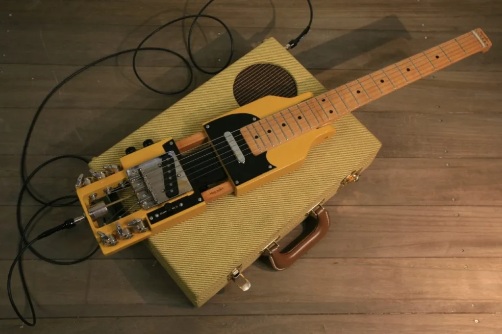 1953-Telecaster-style folding guitar