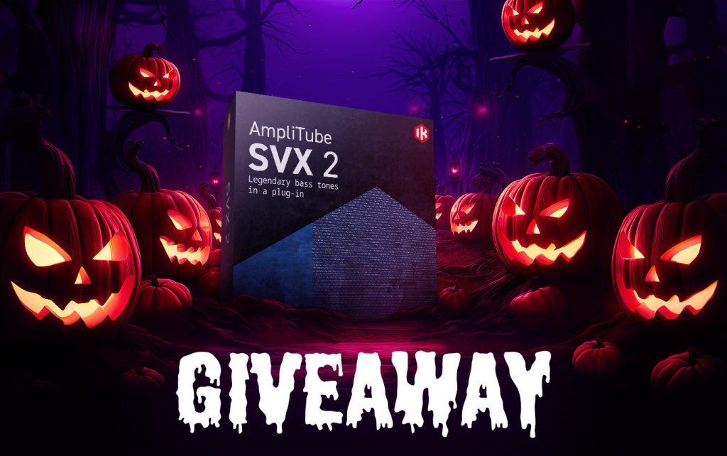 Halloween Amplitube SVX 2 Giveaway