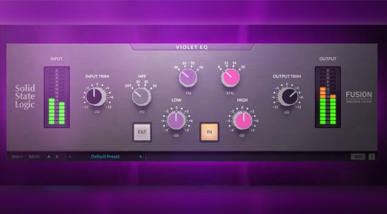 Crazy Deal! SSL Fusion Violet EQ is down almost 90 percent right now!