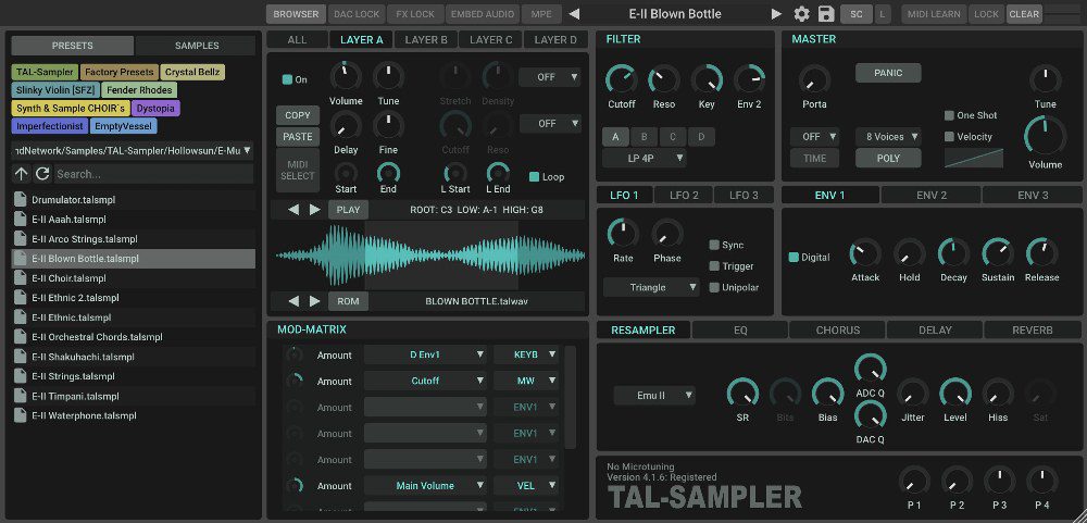 TAL-Sampler