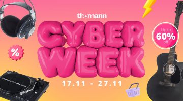 Thomann Cyberweek: Save up to 60% on Fender, Gibson, and AKG