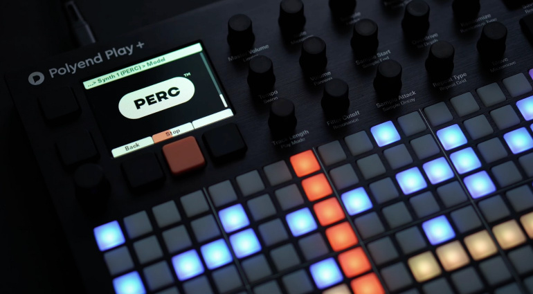 Polyend Play+ Now With PERC Engine: Firmware 1.1.0 Now Available!