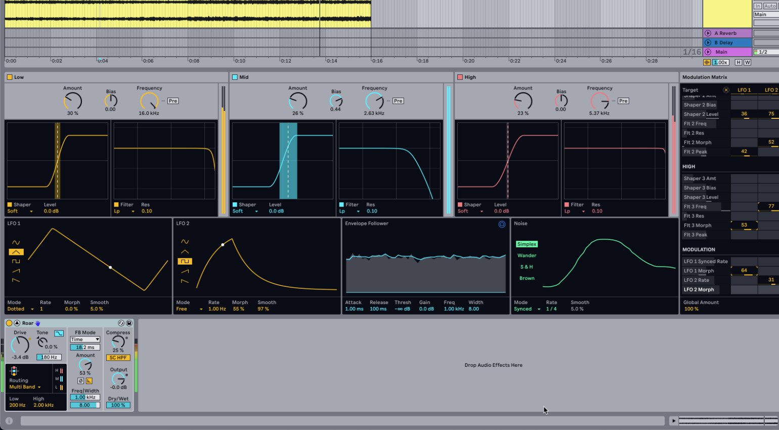 Ableton 12 Review: multi-band madness with Roar