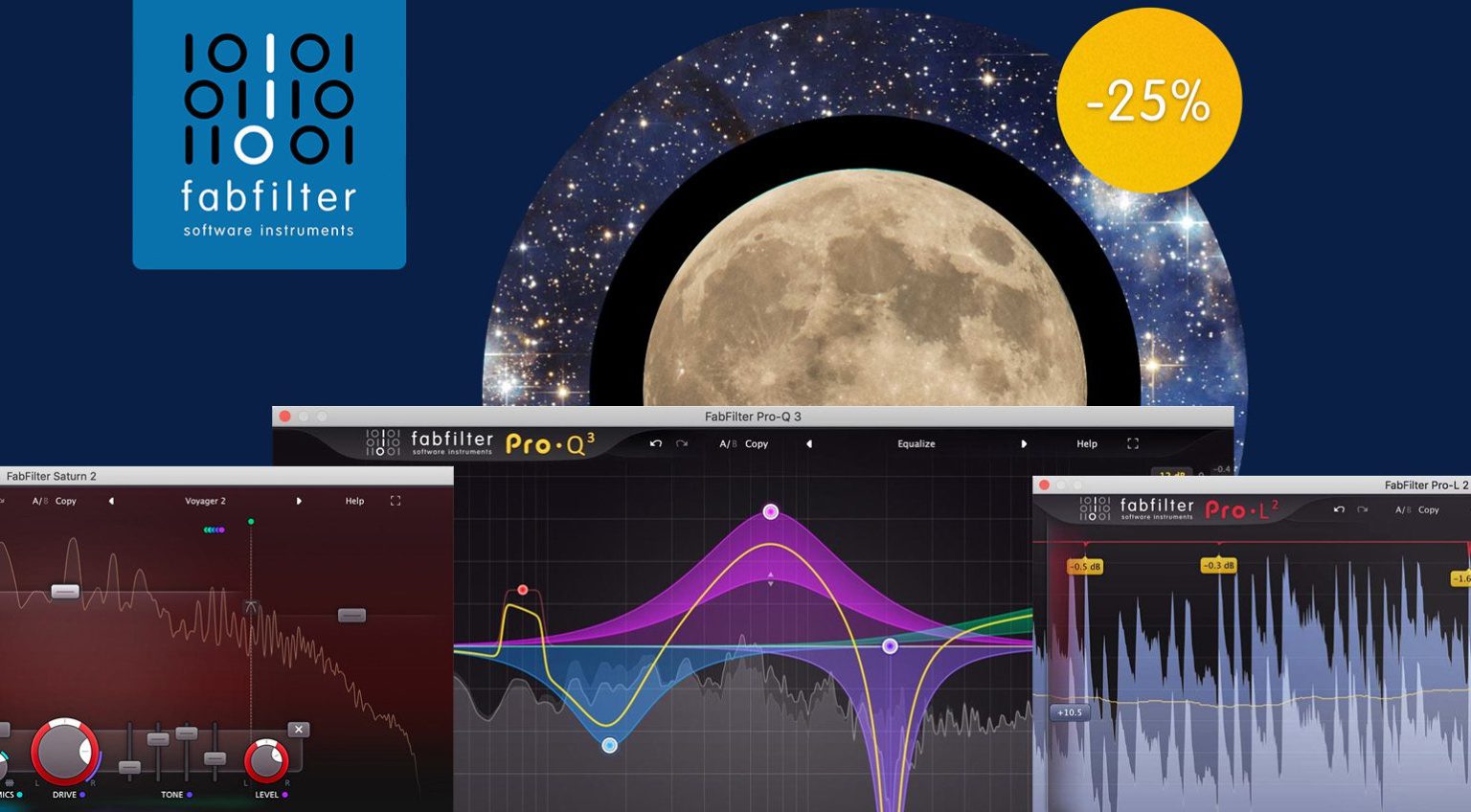 Save up to 25 with the FabFilter Black Friday Sale