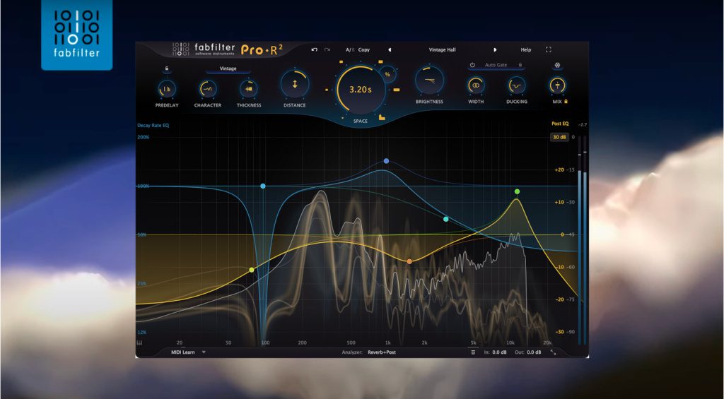 Best Reverb Plugins: FabFilter Pro-R 2