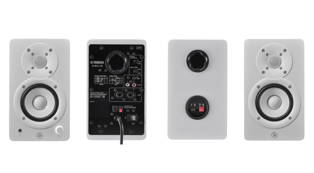 Meet the Yamaha HS3 and HS4 Compact Studio Monitors - gearnews.com