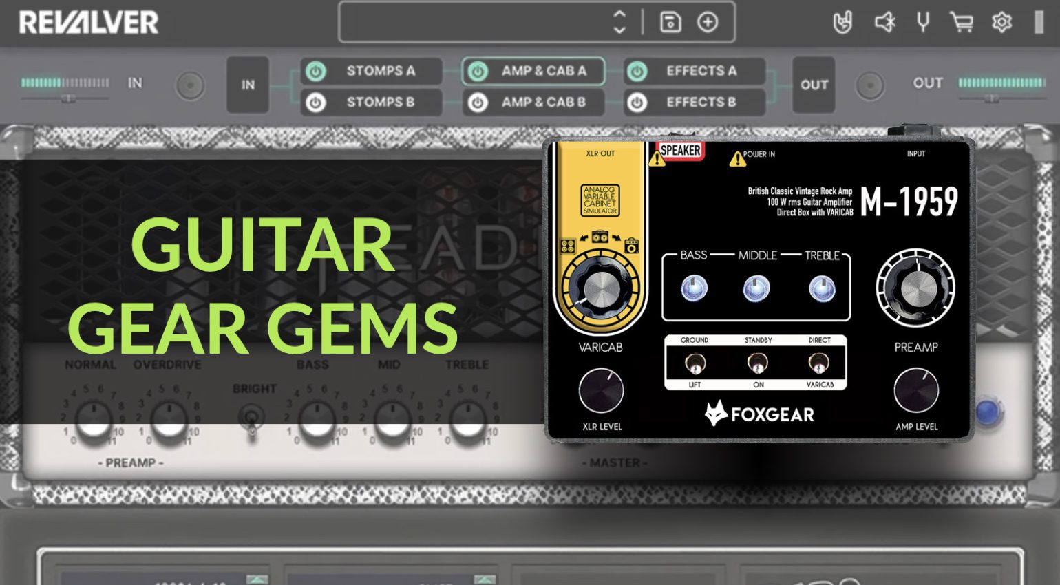 Guitar Rig 7 Pro – virtual amps, pedals, and effects