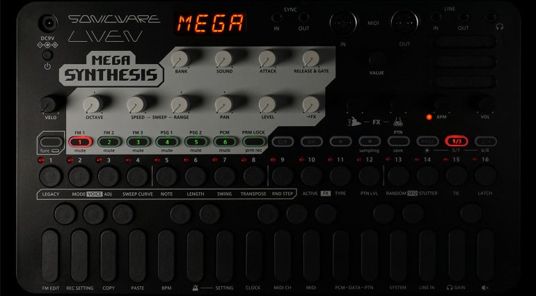 SONICWARE LIVEN Mega Synthesis