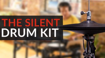The Silent Drum Kit: Quiet drums for stage, studio and practice