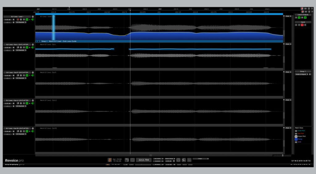 Revoice Pro 5 Time Alignment