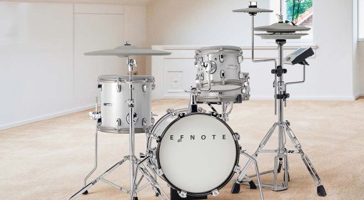 EFNOTE Mini - The Cutest e-Drum Kit Ever? - gearnews.com