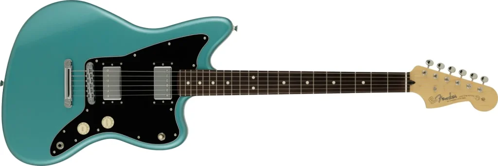 Fender-Adjusto-Matic-Jazzmaster-HH-in-Teal-Green-Metallic