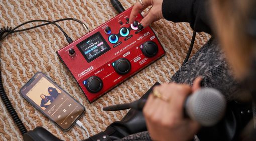 The BOSS VE-22 Vocal Performer: A New Flagship Vocal Pedal