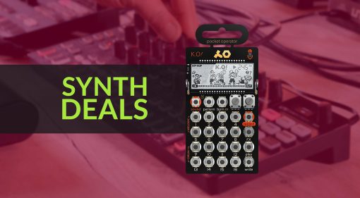 Synth Deals from IK Multimedia, Roland, and Teenage Engineering