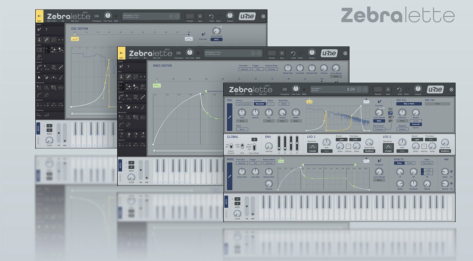 u-he Zebralette 3: Free software synth is almost finished! 