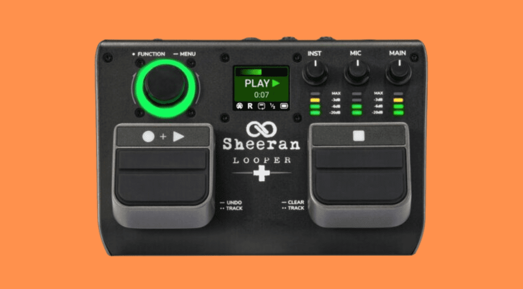Ed Sheeran Looper Pedals in collaboration with HeadRush