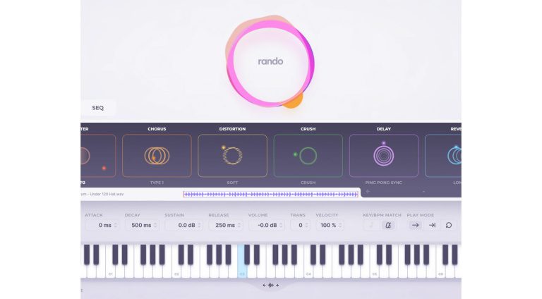 Rando by MonkeyC: The Sampler That Uses Your Entire Library! - gearnews.com