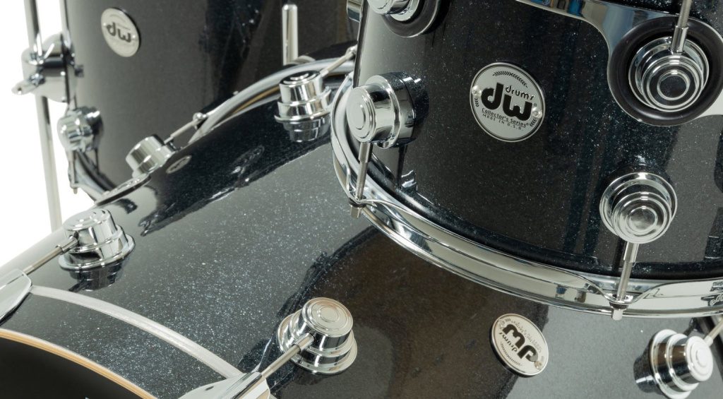 DW Drums Collectors Edition Black Oyster - A drum kit for Rock! 