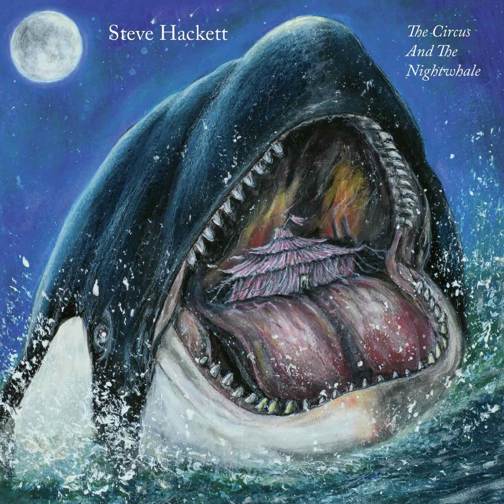 The cover of The Circus and The Nightwhale, courtesy of Steve Hackett