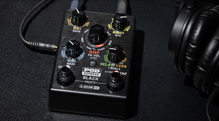 Line 6 POD Express: Back in Black for High Gain Lovers